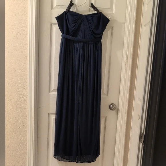 David's Bridal | Dresses | Davids Bridal Marine Styleyourway Tie Long Mesh  | Poshmark
